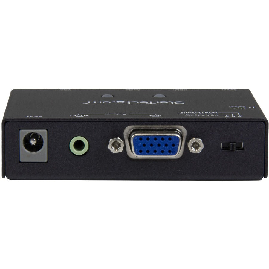 StarTech.com 2x1 VGA + HDMI to VGA Converter Switch w/ Priority Switching â€" 1080p