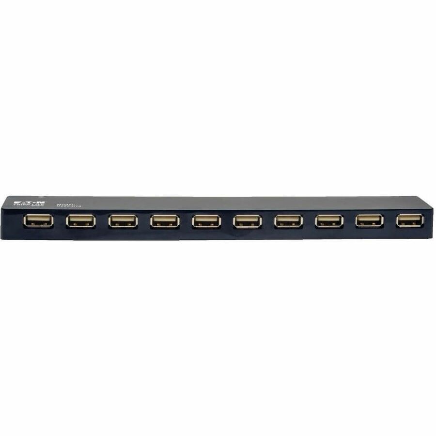 Eaton Tripp Lite Series 10-Port USB 2.0 Hub, Black