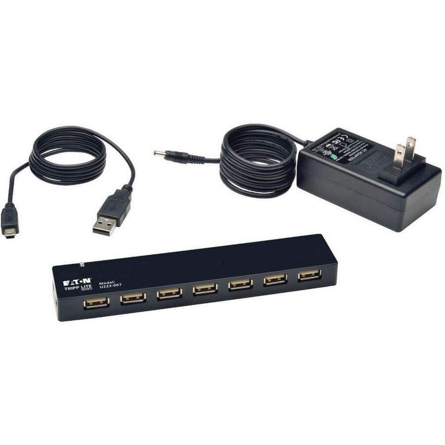 Eaton Tripp Lite Series 7-Port USB 2.0 Hub with Power Supply