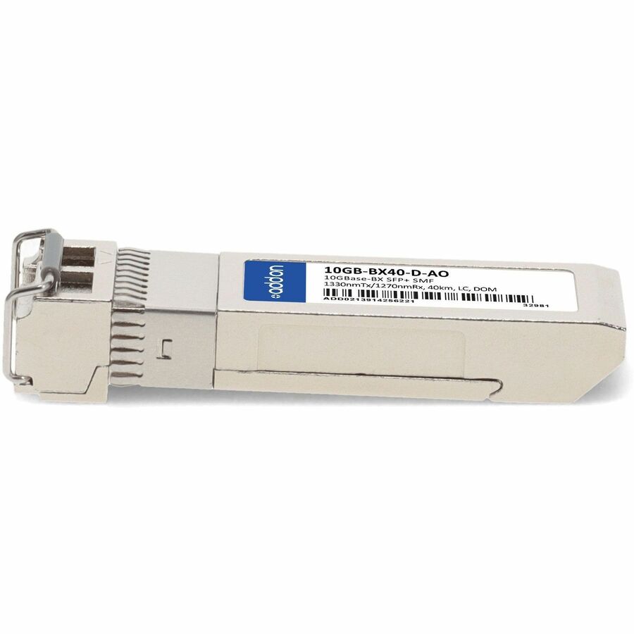 AddOn Extreme Networks 10GB-BX40-D Compatible TAA Compliant 10GBase-BX SFP+ Transceiver (SMF, 1330nmTx/1270nmRx, 40km, LC, DOM)