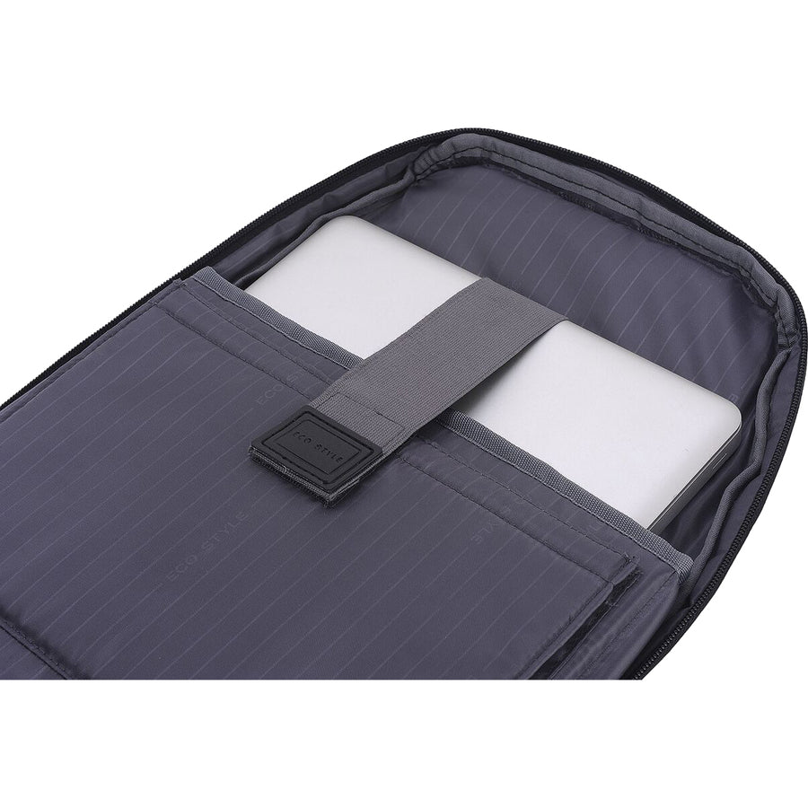 ECO STYLE Tech Exec Carrying Case (Backpack) for 15" to 15.6" Notebook - Black