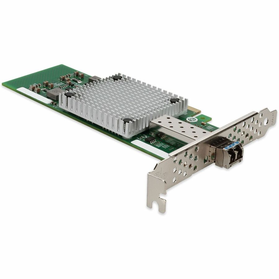 AddOn Intel E10G41BFLR Comparable 10Gbs Single SFP+ Port 10km Network Interface Card with 10GBase-LR SFP+ Transceiver