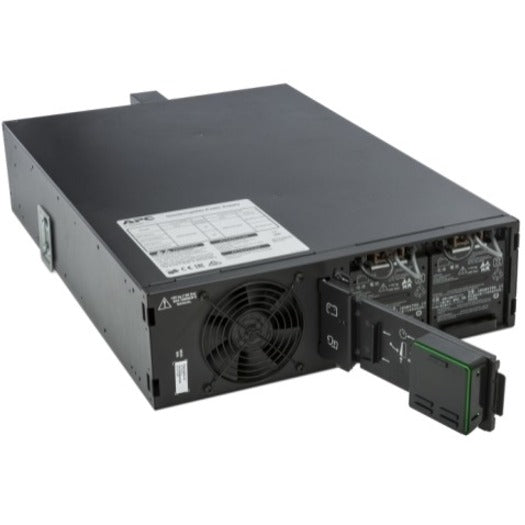APC Smart-UPS On-Line, 5kVA, Rackmount 3U, 208V/230V, Hard wire 3-wire(2PH+G)+3-wire(H+N+E)+3-wire(H+N+G) outlets, Network Card+SmartSlot, W/ rail kit