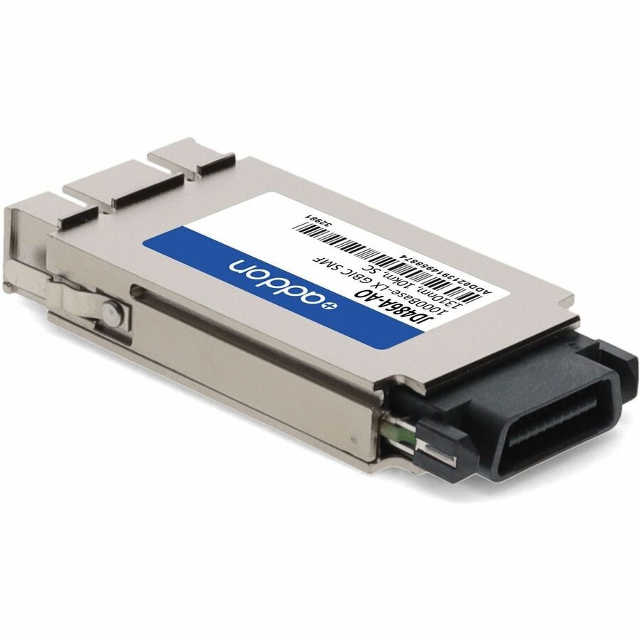 AddOn HP JD486A Compatible TAA Compliant 1000Base-LX GBIC Transceiver (SMF, 1310nm, 10km, SC)