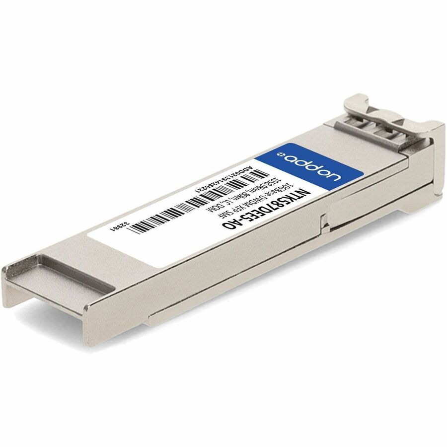 AddOn Ciena NTK587DEE5 Compatible TAA Compliant 10GBase-DWDM 100GHz XFP Transceiver (SMF, 1558.98nm, 80km, LC, DOM)