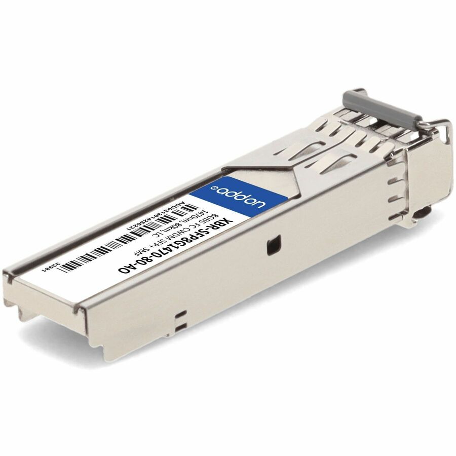 AddOn Brocade XBR-SFP8G1470-80 Compatible TAA Compliant 8GBase-CWDM Fibre Channel SFP+ Transceiver (SMF, 1470nm, 80km, LC)