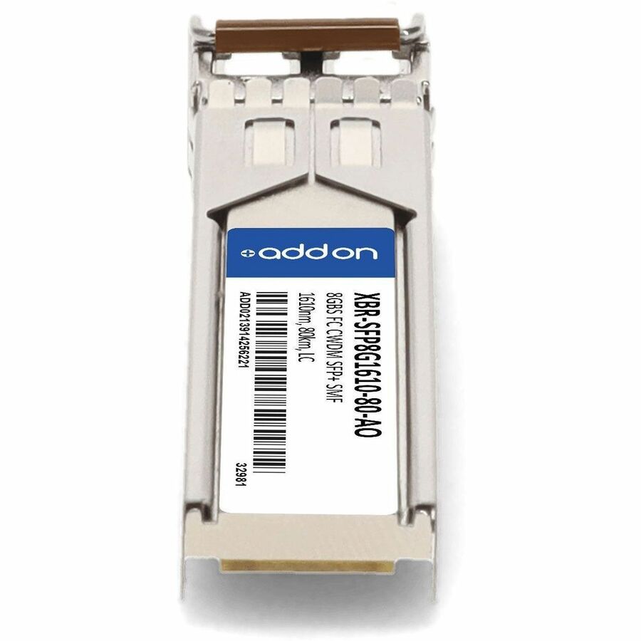 AddOn Brocade XBR-SFP8G1610-80 Compatible TAA Compliant 8GBase-CWDM Fibre Channel SFP+ Transceiver (SMF, 1610nm, 80km, LC)