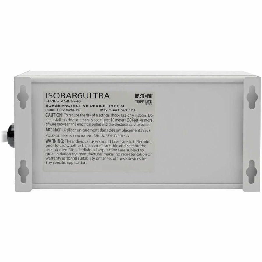 6 OUTLET SURGE PROTECTOR 3330 J