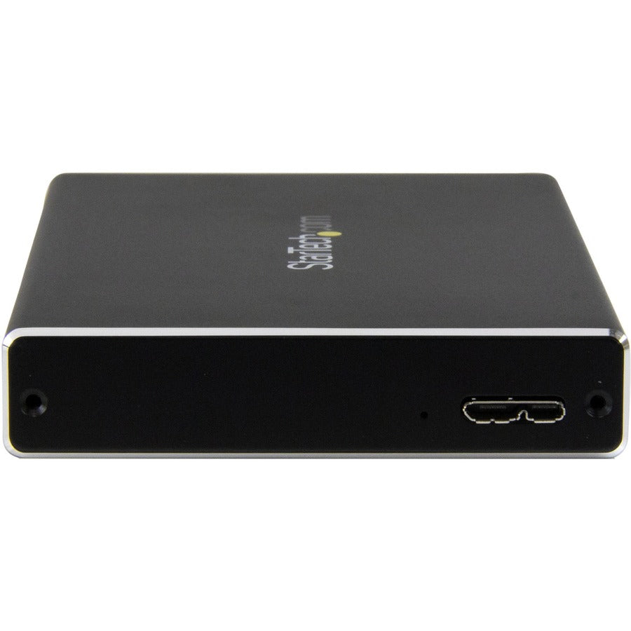 StarTech.com 2.5" IDE Hard Drive Enclosure â€" Supports UASP â€" Aluminum â€" IDE and SATA â€" USB 3.0 HDD Enclosure â€" External Drive