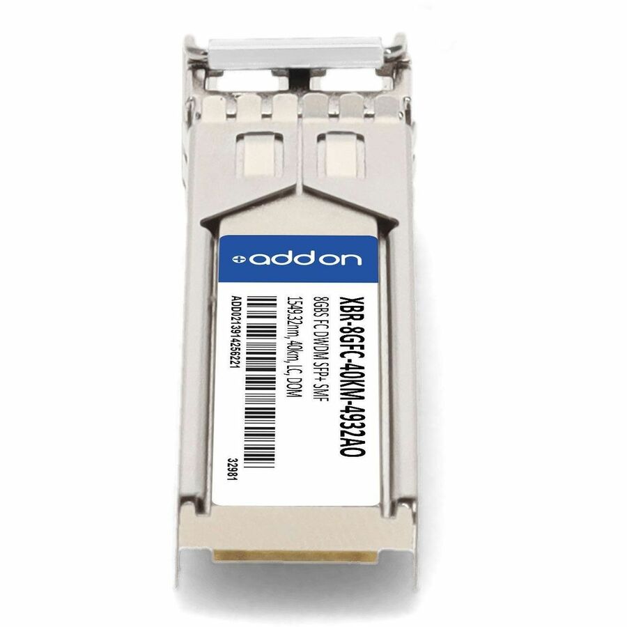 AddOn Brocade XBR-8GFC-40KM-4932 Compatible TAA Compliant 8Gbs Fibre Channel DWDM 100GHz SFP+ Transceiver (SMF, 1549.32nm, 40km, LC, DOM)