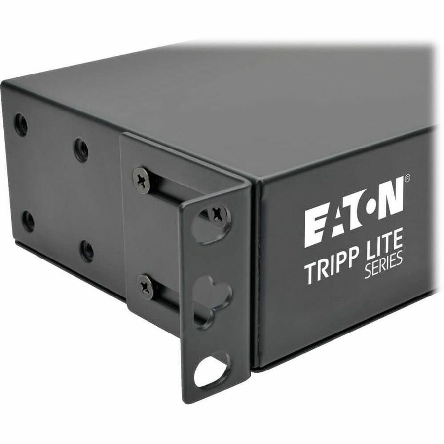 Eaton Tripp Lite Series 1.5kW Single-Phase Local Metered PDU, 100-127V Outlets (13 5-15R), 5-15P, 100-127V Input, 15 ft. (4.57 m) Cord, 1U Rack-Mount