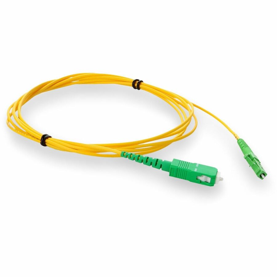 AddOn 3m ALC (Male) to ASC (Male) Yellow OS2 Simplex Fiber OFNR (Riser-Rated) Patch Cable