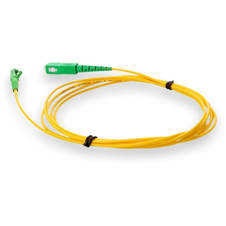 AddOn 3m ALC (Male) to ASC (Male) Yellow OS2 Simplex Fiber OFNR (Riser-Rated) Patch Cable