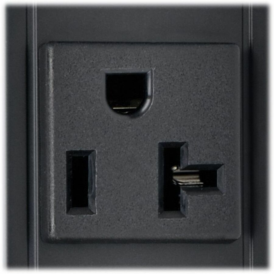 Eaton Tripp Lite Series 2kW Single-Phase Local Metered PDU, 100-127V Outlets (14 5-15/20R), L5-20P/5-20P adapter, 0U Vertical, 36 in. Height