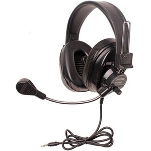 Califone Deluxe Multimedia Stereo Headsets w/Mic and To Go Plug Via Ergoguys