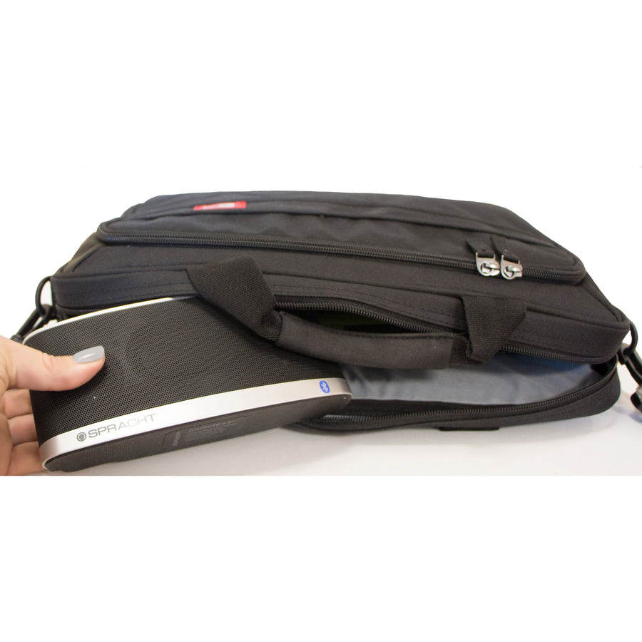 Spracht Blunote2.0 Portable Bluetooth Speaker System - 10 W RMS - Black