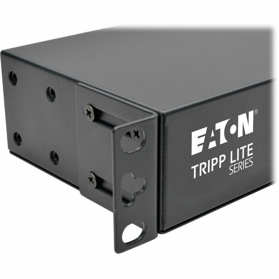 Eaton Tripp Lite Series 1.5kW Single-Phase Local Metered PDU + ISOBAR Surge Suppression, 3840 Joules, 100-127V Outlets (14 5-15R), 5-15P, 15 ft. (4.57 m) Cord, 1U Rack-Mount
