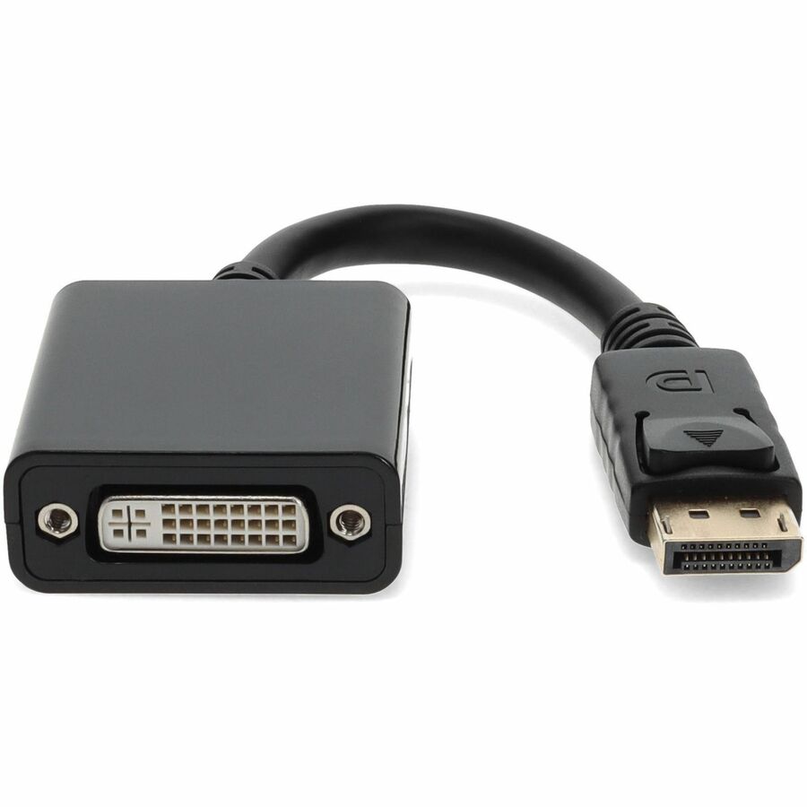 5PK HP FH973AT Compatible DisplayPort 1.2 Male to DVI-I (29 pin) Female Black Adapters Which Requires DP++ For Resolution Up to 2560x1600 (WQXGA)