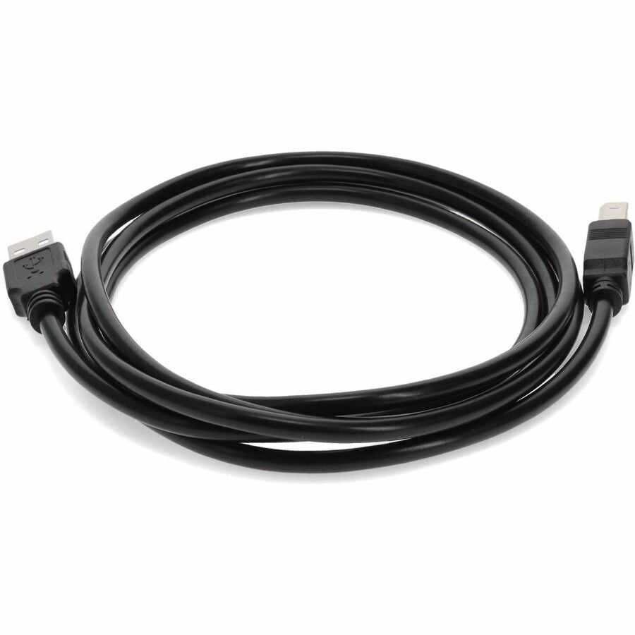 AddOn 6ft HP Q6264A Compatible USB 2.0 (A) Male to USB 2.0 (B) Male Black Cable