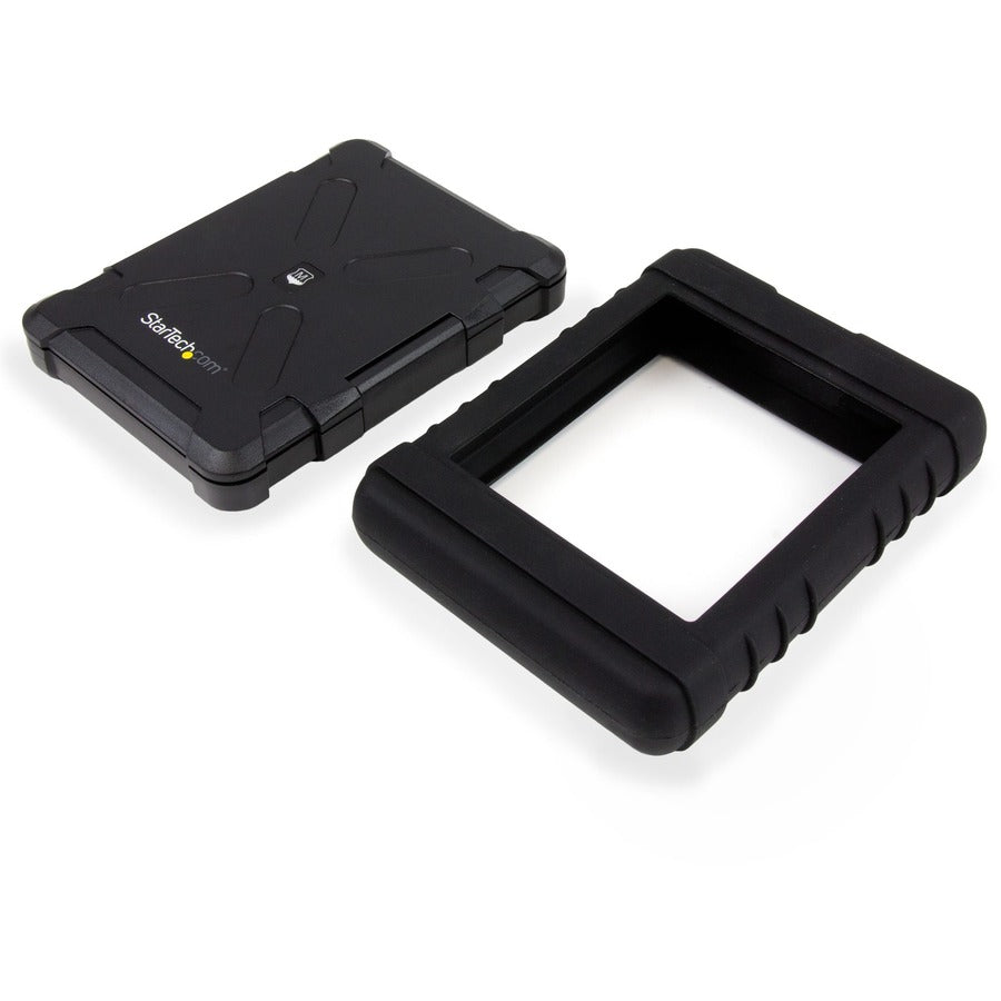 StarTech.com 2.5" USB 3.0 Hard Drive Enclosure â€" Rugged â€" Supports UASP â€" Tool-Less â€" IP54 â€" SSD USB External HDD Enclsoure