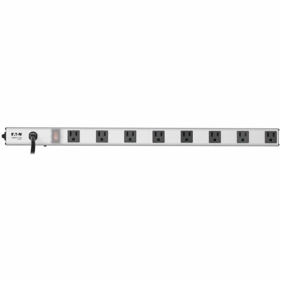 Eaton Tripp Lite Series 8 Right-Angle Outlet Vertical Power Strip, 120V, 15A, 15 ft. (4.57 m) Cord, 5-15P, 24 in.