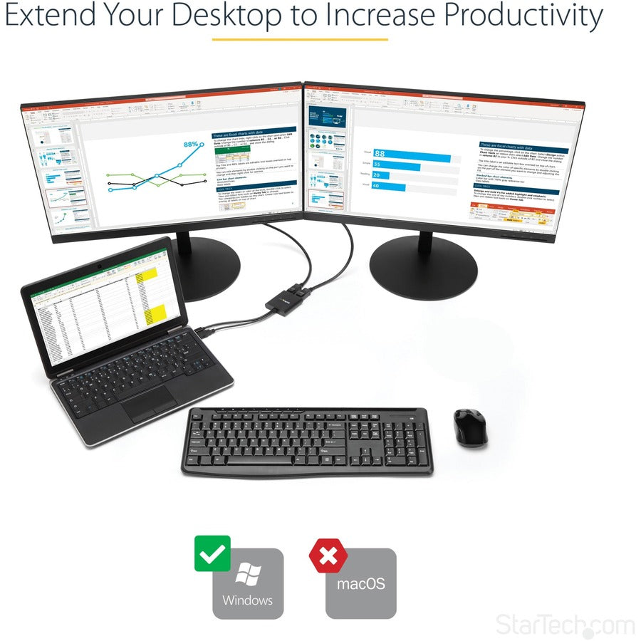 MDP TO DP MULTI MONITOR ADAPTER