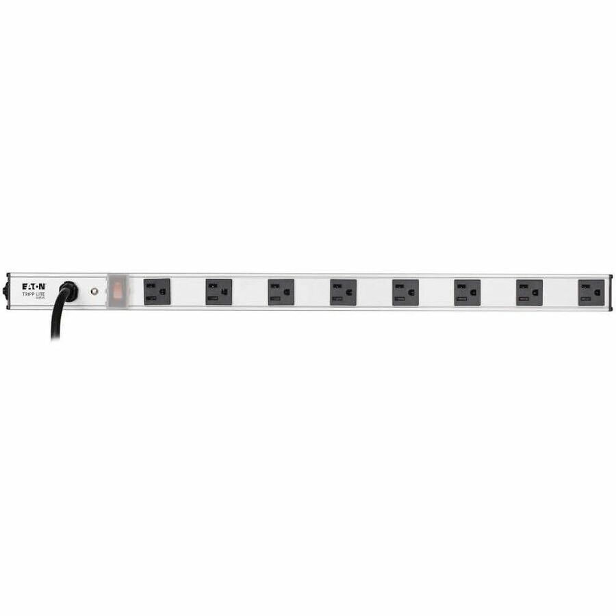 Eaton Tripp Lite Series 8-Outlet Vertical Power Strip, 120V, 15A, 10 ft. (3.05 m) Cord, 5-15P, 24 in.