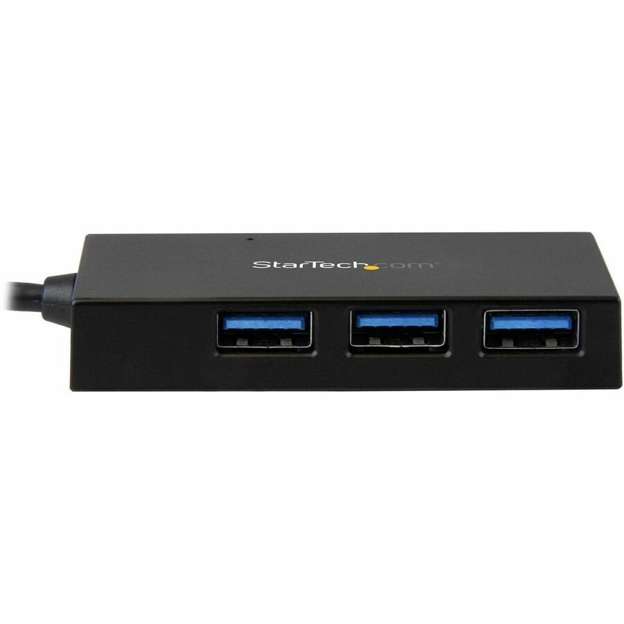 StarTech.com USB C Hub â€" 4 Port USB-C to USB-A (3x) and USB-C (1x) â€" Bus Powered USB Hub â€" USB Type C Hub â€" Port Expander
