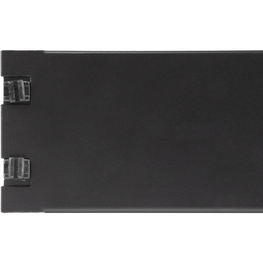 StarTech.com Blanking Panel â€" 2U â€" 19in â€" Tool-less â€" Steel â€" Black â€" TAA Compliant â€" Blank Rack Panel â€" Filler Panel