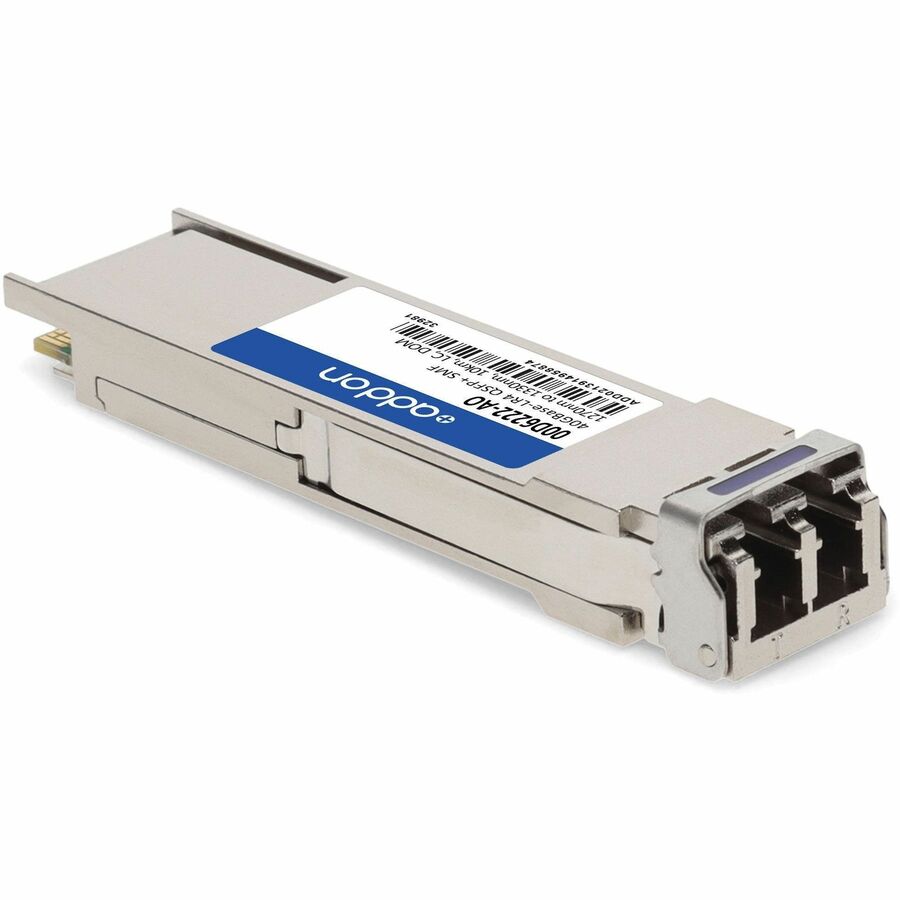 AddOn IBM 00D6222 Compatible TAA Compliant 40GBase-LR4 QSFP+ Transceiver (SMF, 1270nm to 1330nm, 10km, LC, DOM)