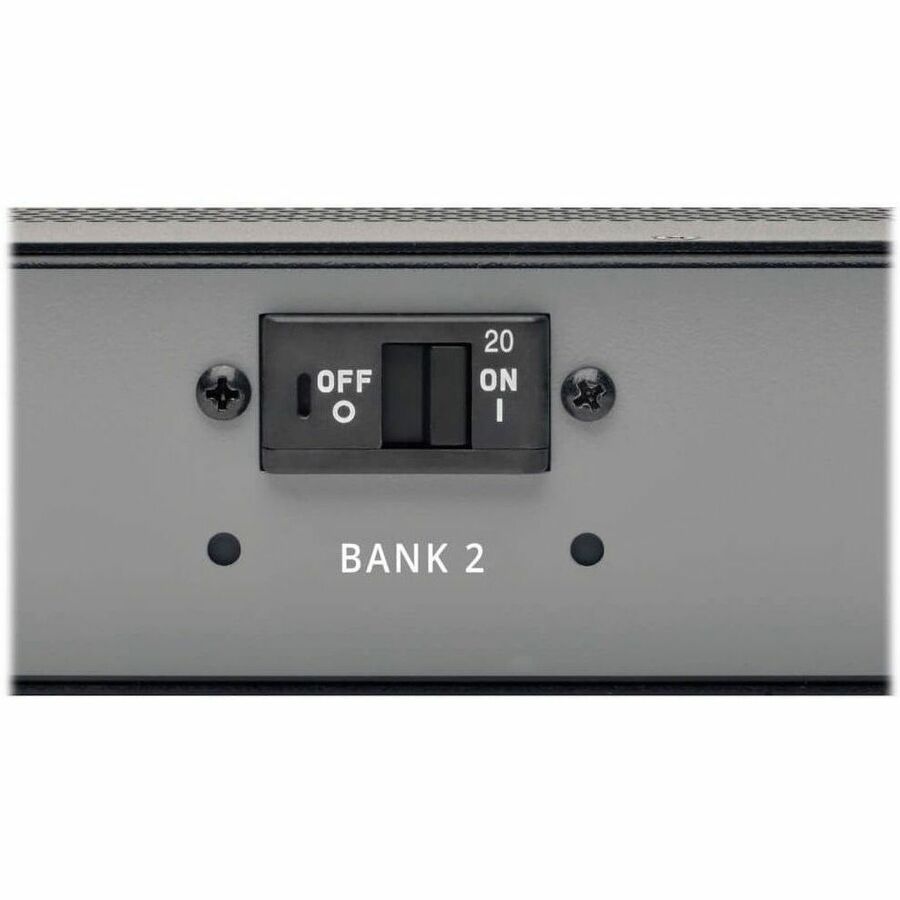 Eaton Tripp Lite Series 5.8kW Single-Phase Local Metered PDU, 200-240V Outlets (8 C19 and 40 C13), L6-30P, 10 ft. (3.05 m) Cord, 0U Vertical, TAA, 70 in.