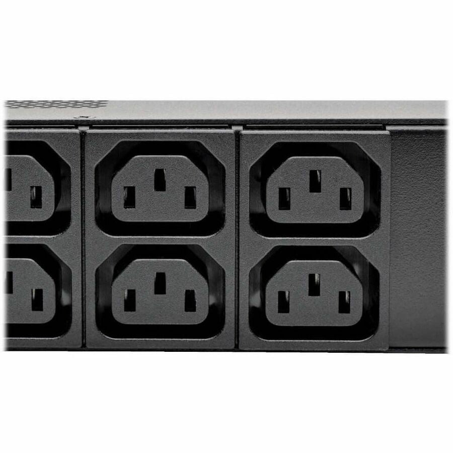 Eaton Tripp Lite Series 5.8kW Single-Phase Local Metered PDU, 200-240V Outlets (8 C19 and 40 C13), L6-30P, 10 ft. (3.05 m) Cord, 0U Vertical, TAA, 70 in.