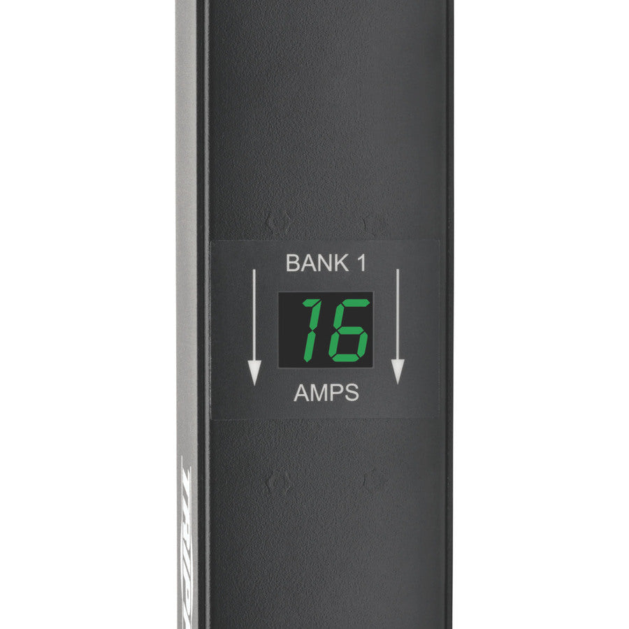 Tripp Lite by Eaton 7.7kW Single-Phase Local Metered PDU, 200-240V Outlets (8 C19 and 40 C13), IEC-309 32A Blue Input, 10 ft. (3.05 m) Cord, 0U Vertical, TAA, 70 in.
