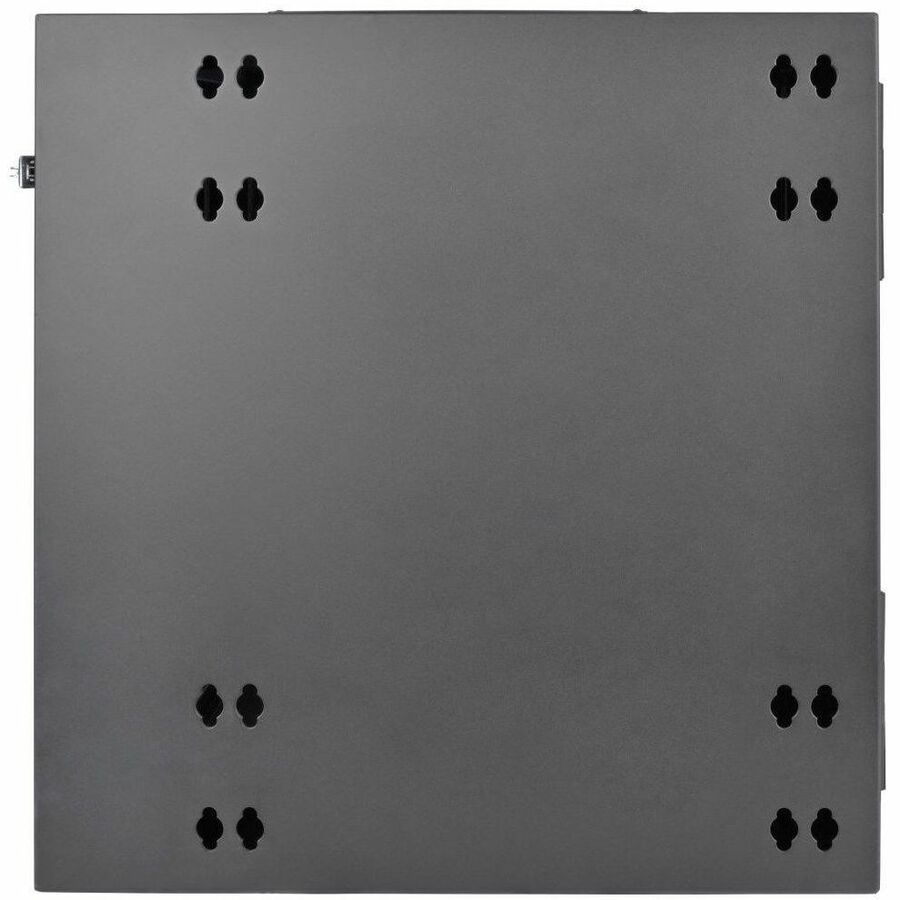 Eaton Tripp Lite Series SmartRack 12U Server-Depth Wall-Mount Small Rack Enclosure, Clear Acrylic Window, Hinged Back