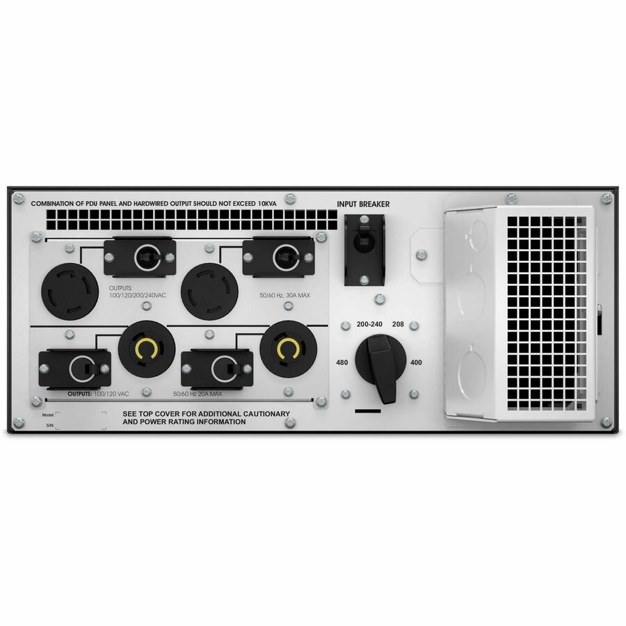 APC Smart-UPS SRT Step-Down Transformer, 10kVA, rackmount, 4U, 2x NEMA L5-20R & 2x NEMA L14-30R outlets