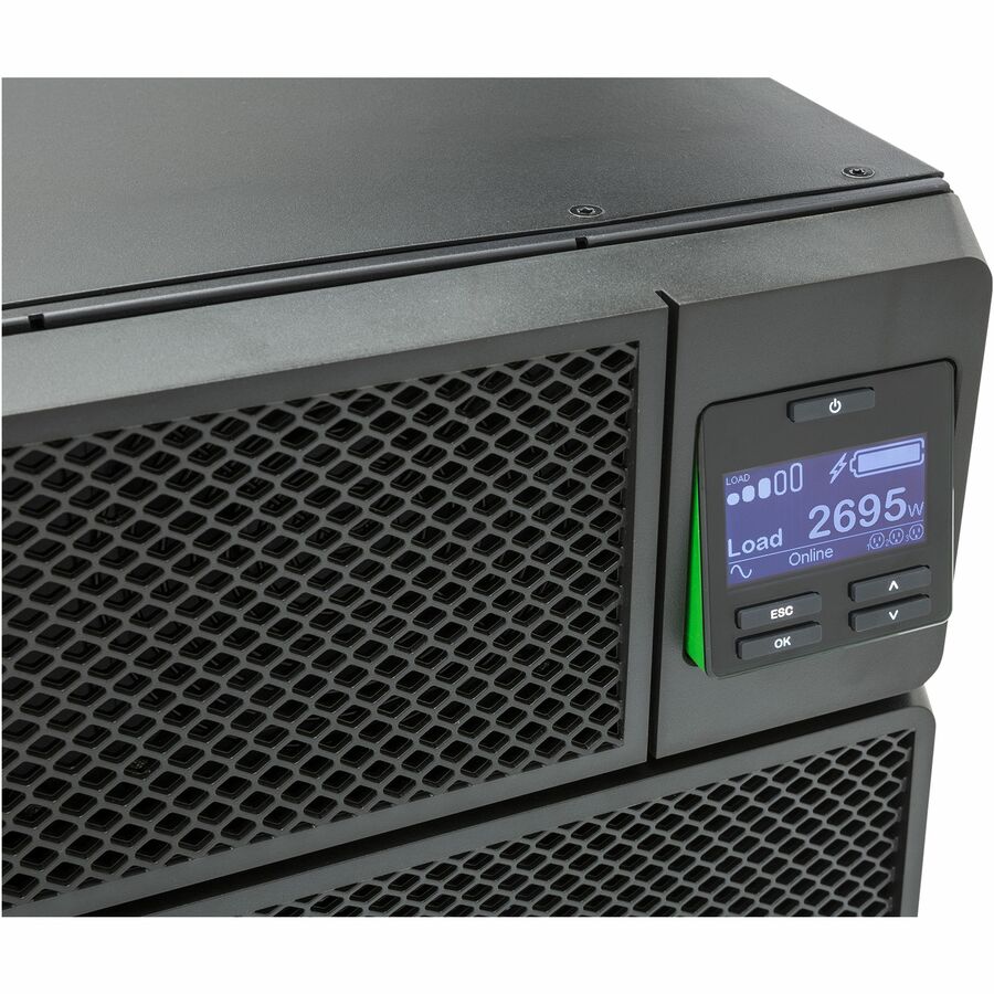 APC Smart-UPS On-Line, 10kVA/10kW, Rackmount 6U, 208V, 6x L6-30R NEMA outlets, Network Card+SmartSlot, Extended runtime, W/ rail kit