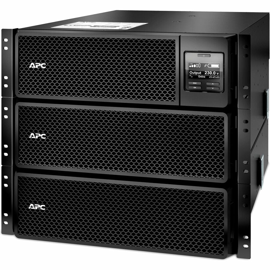 APC Smart-UPS On-Line, 8kVA/8kW, Rackmount 6U, 208V, 6x L6-30R NEMA outlets, Network Card+SmartSlot, Extended runtime, W/ rail kit