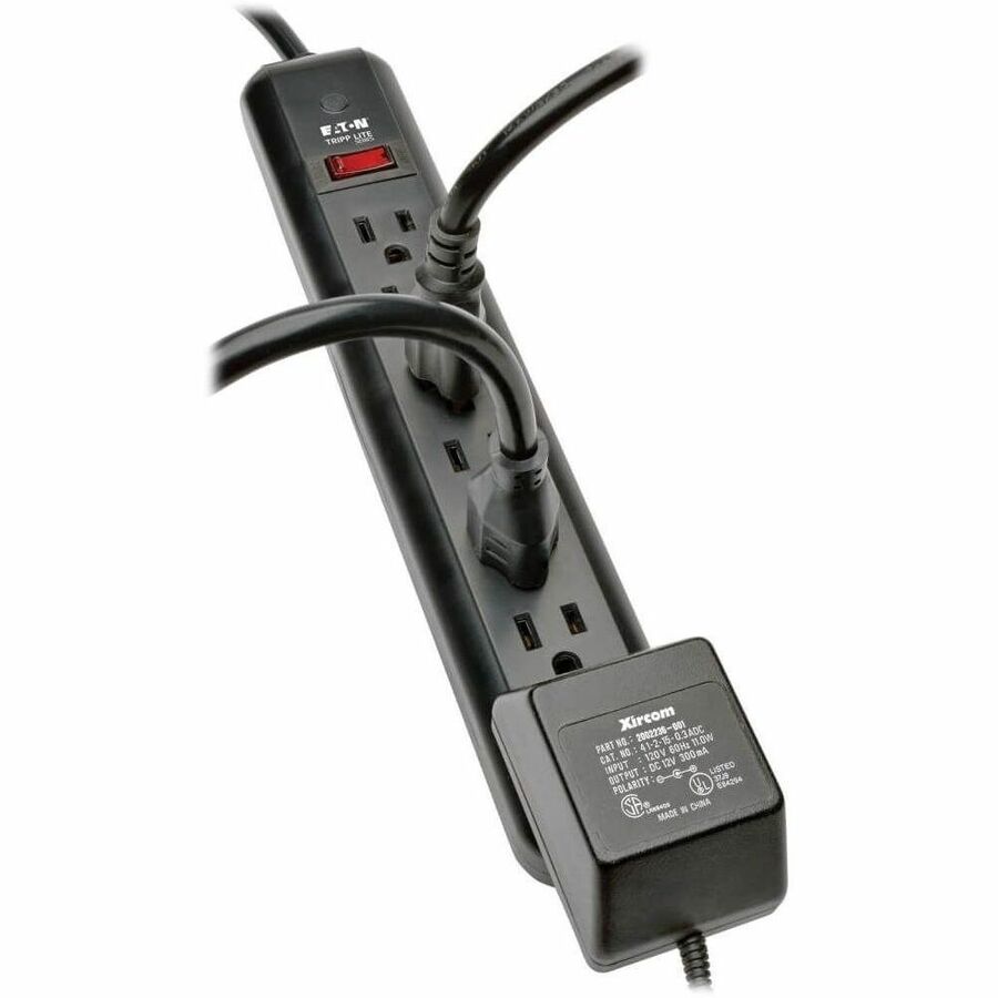 Eaton Tripp Lite Series Power It! 7-Outlet Power Strip, 25 ft. (7.62 m) Cord, Black Housing