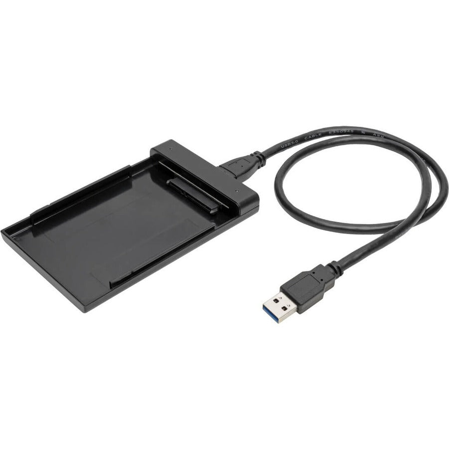 Eaton Tripp Lite Series USB 3.0 SuperSpeed External 2.5 in. SATA Hard Drive Enclosure with Built-In Cable and UASP Support