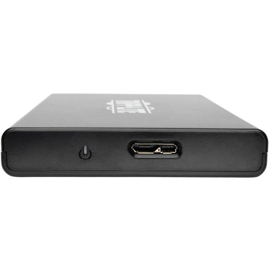Eaton Tripp Lite Series USB 3.0 SuperSpeed External 2.5 in. SATA Hard Drive Enclosure with Built-In Cable and UASP Support