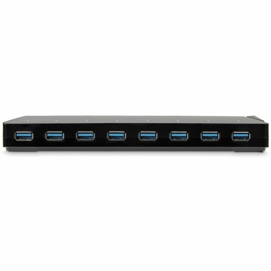 StarTech.com 10-Port USB 3.0 Hub with Charge and Sync Ports - 2 x 1.5A Ports - Desktop USB Hub and Fast-Charging Station