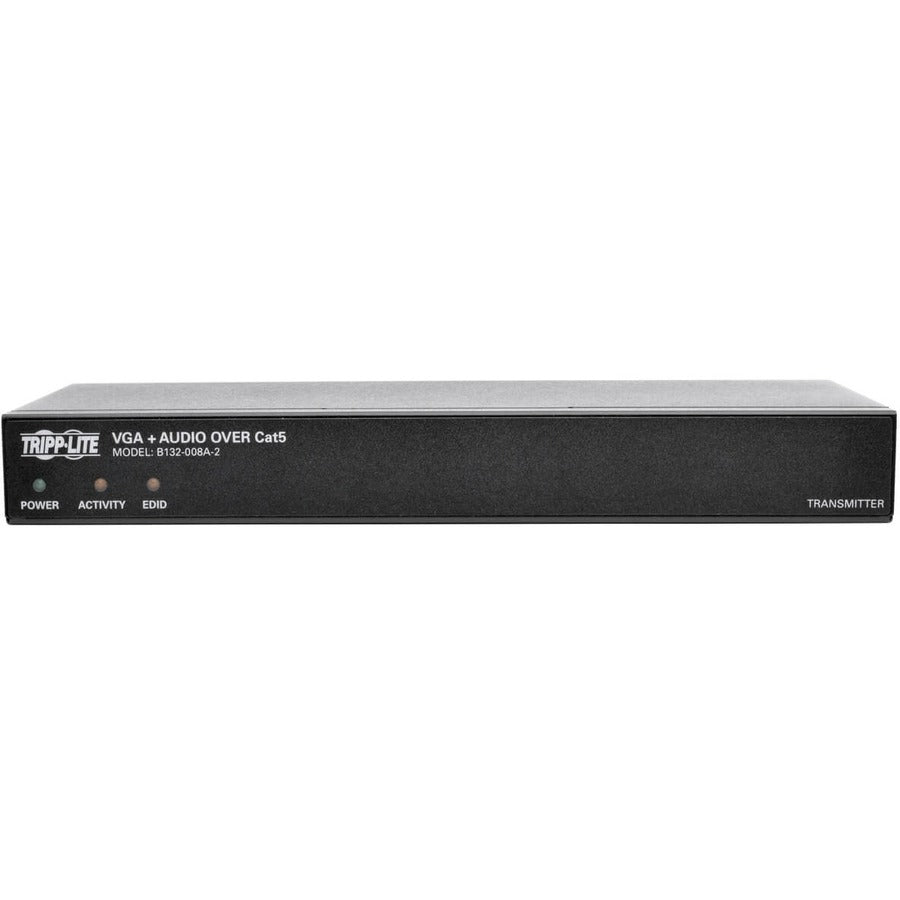 Eaton Tripp Lite Series 8-Port VGA over Cat5/6 Splitter/Extender, Box-Style Transmitter for Video/Audio, Up to 1000 ft. (305 m), TAA