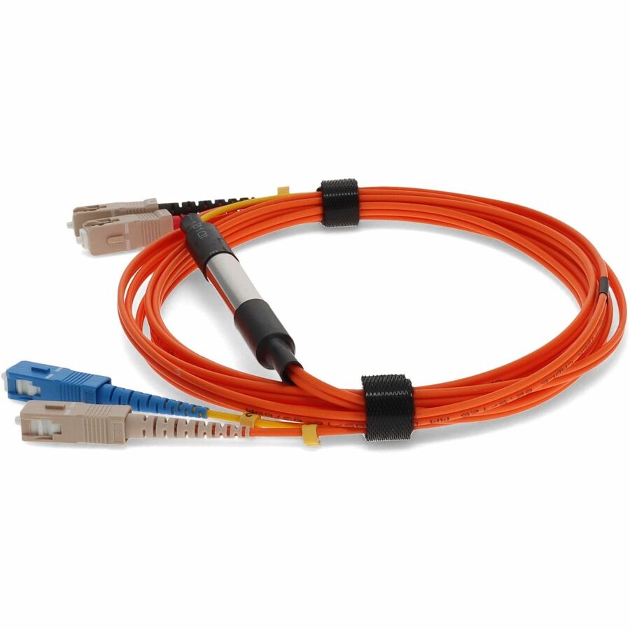AddOn 5m Cisco CAB-GELX-625-5M Compatible SC (Male) to SC (Male) Orange OM1 & OS1 Duplex Fiber Mode Conditioning Cable