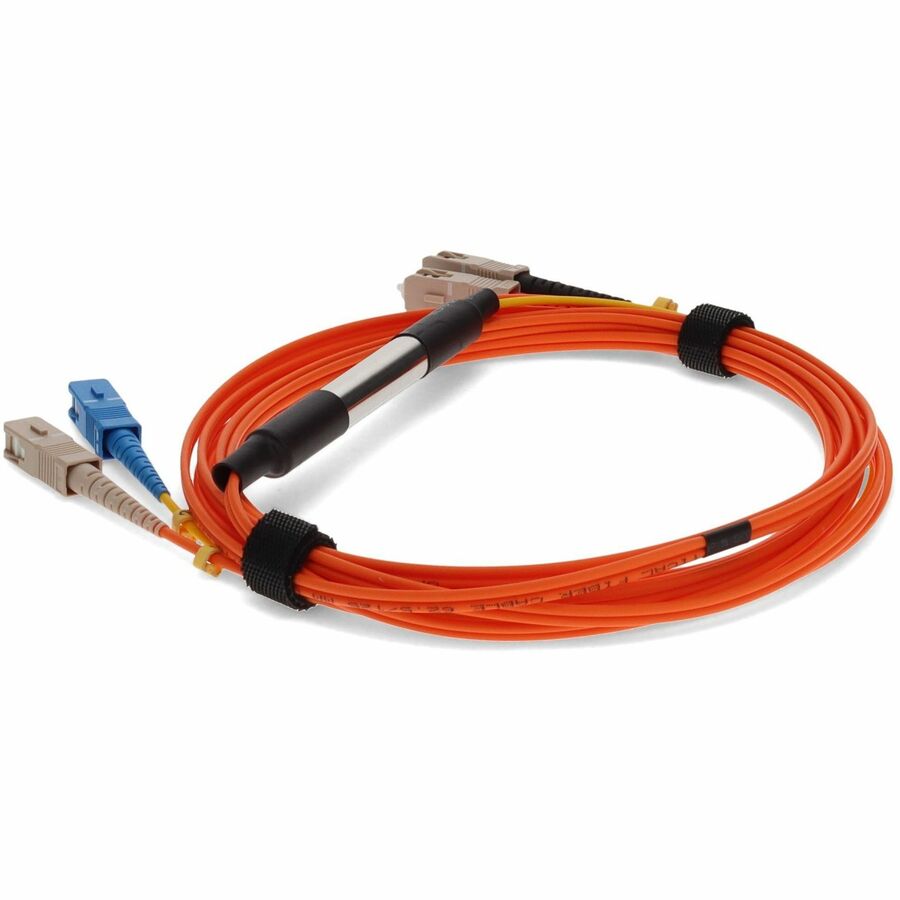 AddOn 3m Cisco CAB-GELX-625 Compatible SC (Male) to SC (Male) Orange OM1 & OS1 Duplex Fiber Mode Conditioning Cable