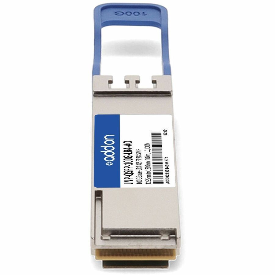 AddOn Juniper Networks JNP-QSFP-100G-LR4 Compatible TAA Compliant 100GBase-LR4 QSFP28 Transceiver (SMF, 1295nm to 1309nm, 10km, LC, DOM)