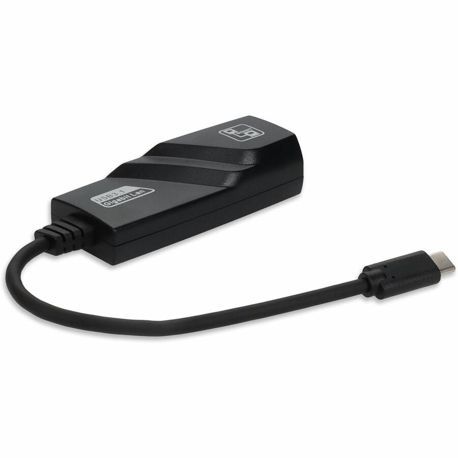 AddOn USB 3.1 (C) Male to RJ-45 Female Black Adapter