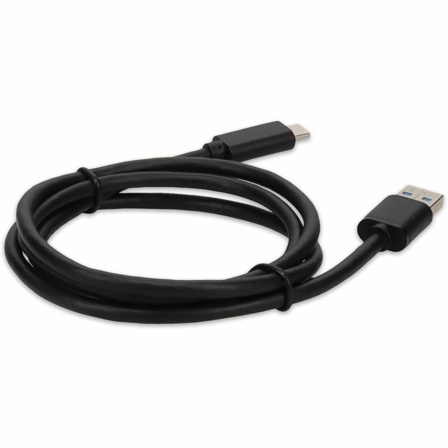 AddOn 5-Pack of 1m USB 3.1 (C) Male to USB 3.0 (A) Male Black Cables