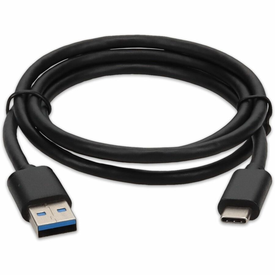 AddOn 5-Pack of 1m USB 3.1 (C) Male to USB 3.0 (A) Male Black Cables