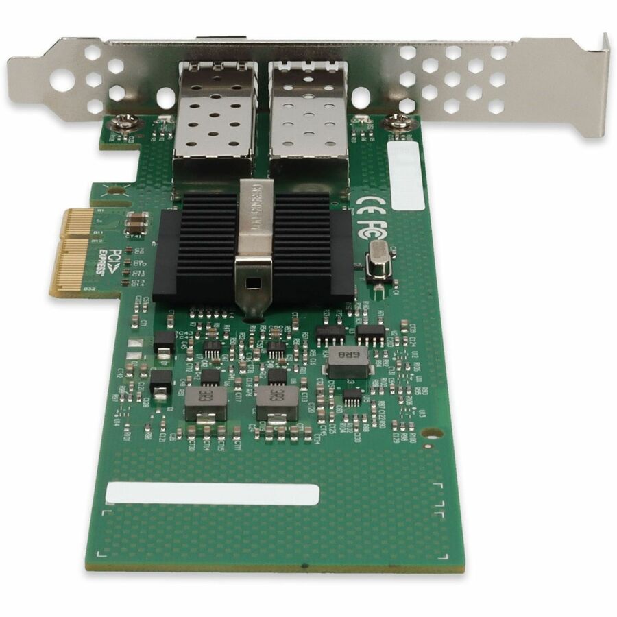 AddOn Intel I350F2 Comparable 1Gbs Dual SFP Port Network Interface Card with 2 1000Base-SX SFP Transceivers