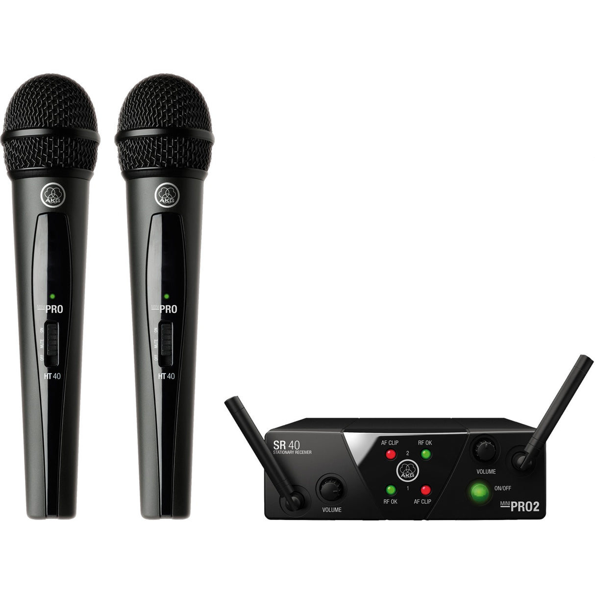 AKG WMS 40 dual vocal set